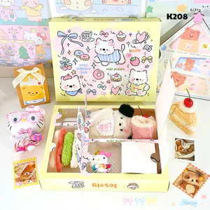 Hộp quà bí ẩn nhiều khay chia ngăn đựng phụ kiện trang sức blindbox thỏa sức sáng tạo tặng bạn