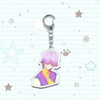 8pcs set Kpop Huntrix Keychain Demon Hunters Boys pendant Girl Group Acrylic keychain