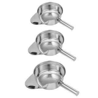 Muỗng bỏng ngô FUJIZOU, Thép không gỉ có tay cầm Muỗng chiên kiểu Pháp, Xẻng nhà bếp Thiết kế mỏ vịt Bao bì Muỗng đá tiện dụng Sử dụng nhà bếp