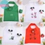 SUND Động Vật Dễ Thương Có Thể Gập Lại Túi Mua Sắm Dung Tích Lớn Gấp Túi Tote Siêu Thị Mua Sắm Túi Bảo Quản Có Thể Tái Sử Dụng Thân Thiện Với Môi Trường Túi VN