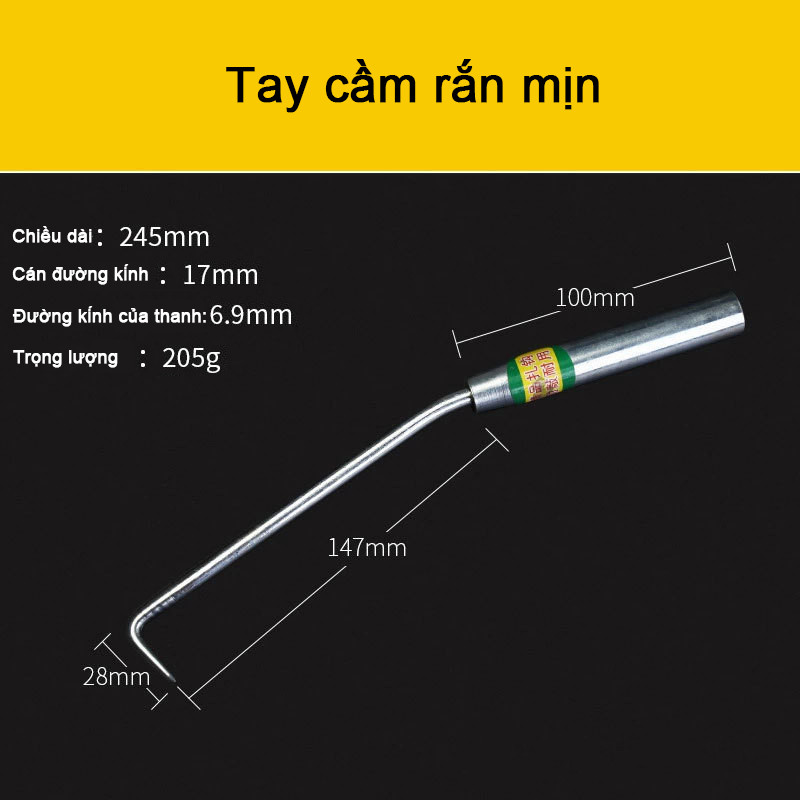 MB6 MÓC BUỘC THÉP ĐẶC KHÔNG GỈ,MÓC CỘT ĐAI THÉP SỐ 7 CHUYÊN DỤNG,THIẾT BỊ CÔNG TRÌNH THÔNG MINH MALA