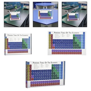 Acrylic Bảng Tuần Hoàn Yếu Tố Trang Trí Nhà Nhiều Màu Sắc Sáng Tạo Để Bàn Trang Trí Hóa Học Quà Tặng Cho Trẻ Em Học Sinh Trẻ Em
