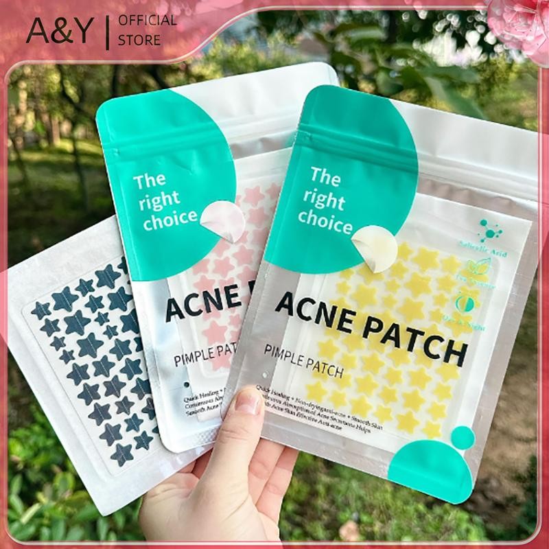 A & Y 51 CÁI Miếng dán Hỗ trợ giảm mụn Chăm sóc da mặt Fade Blemishes Pimple Marks Closed Acne Blemishes Cover Acne Pimple Repair Patch.