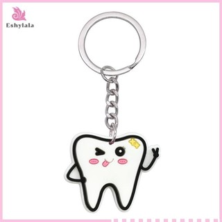 10 Chiếc Hình Răng Mô Hình Mô Phỏng Móc Khóa Thời Trang Móc Khóa Hoạt Hình Đáng Yêu Bé Gái Trẻ Em Quà Tặng Mặt Dây Chuyền Răng [MỚI]