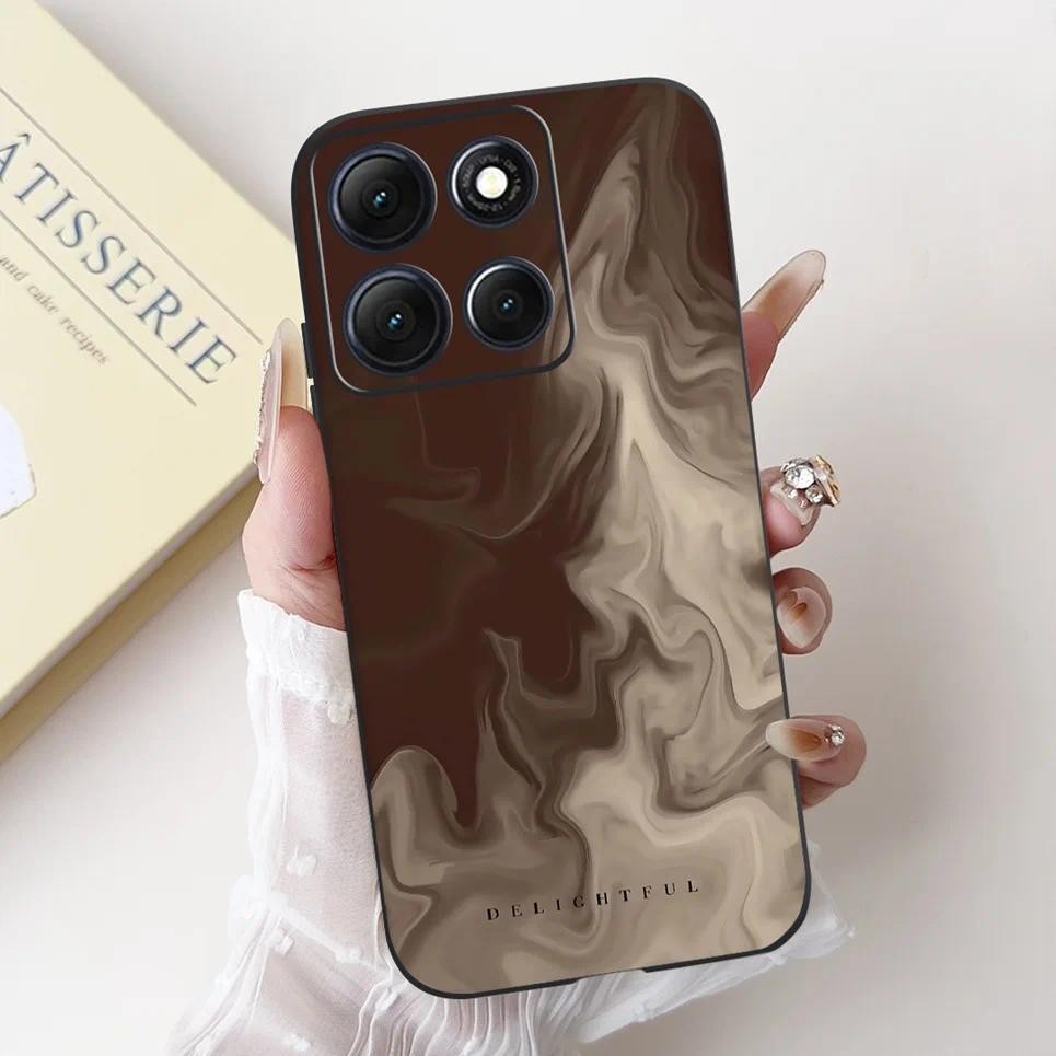 Dành Cho Motorola Moto G86 Điện Thoại Điện Thoại Silicon Mềm Ốp Lưng Chữ Cái Ban Đầu Họa Tiết Vỏ Cho Motorola G06 Ốp Lưng Điện