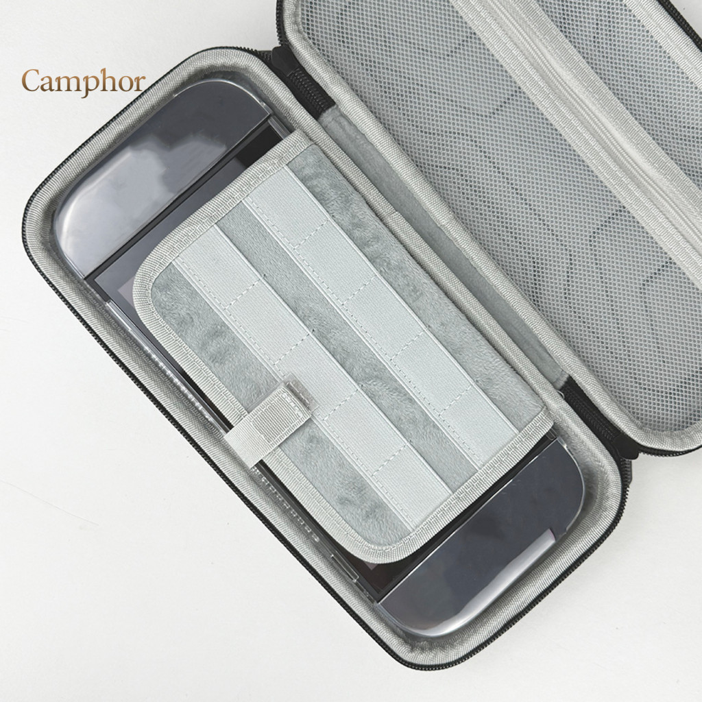 Camphor Máy Chơi Game Phụ Kiện Túi Du Lịch Máy Chơi Game Túi Nintendo Switch 2 Di Động Eva Vỏ Cứng Bảo Vệ Túi Bảo Quản Du Lịch Cho Máy Chơi Game Phụ Kiện Đông Nam