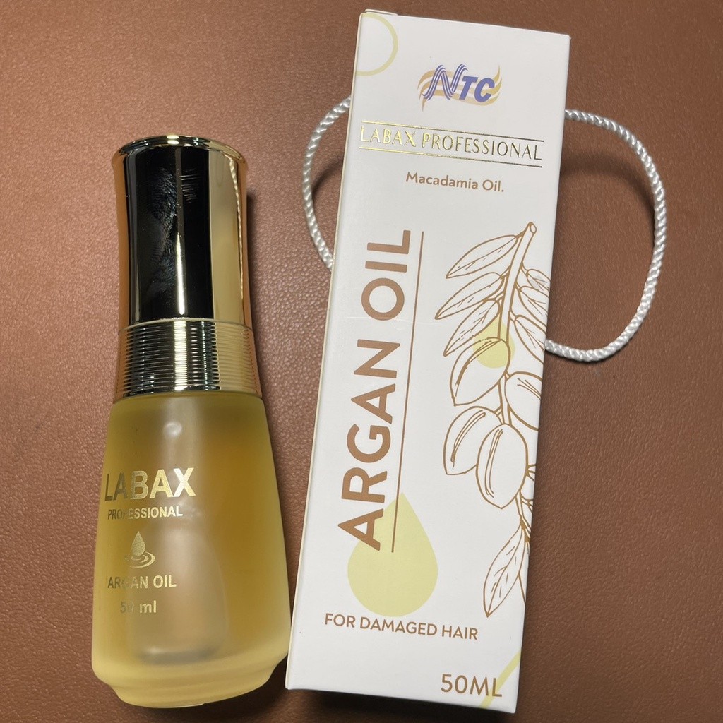 Tinh dầu dưỡng tóc hư tổn Argan oil Labax 60ml [ MK ]