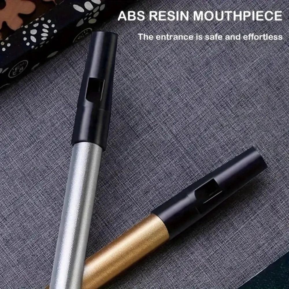 GILL Irish Whistle Sáo, Còi nhôm tông màu phong phú 6 lỗ, Phím C / D di động Dễ học Nhạc cụ Còi thiếc Ailen dành cho người mới bắt đầu