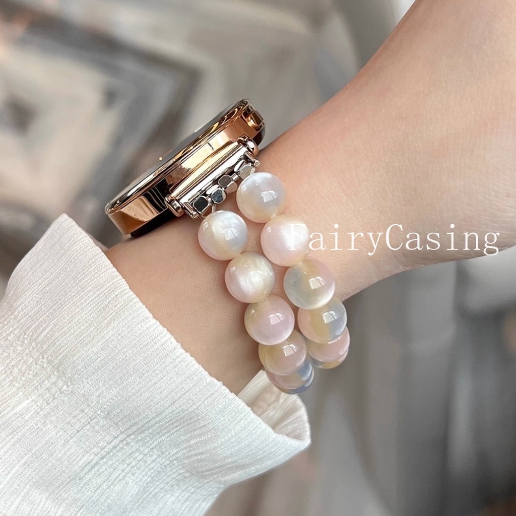 Dây đeo hạt nhựa dòng chảy 18 20 22MM cho Xiaomi Mi Watch S1 / S1 Pro / S2 / S3 / S4 Dây thun cho Mi Watch Color 2 2Pro