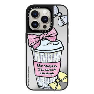 CASENEAL Cốc Cà Phê Gương Chất Lượng Cao Ốp Lưng Điện Thoại Thích Hợp Cho iPhone 17ProMax 17pro 17 air 16promax 16 15promax 15 14promax 13 13promax Ốp Lưng Cứng Chống Rơi Thời Trang