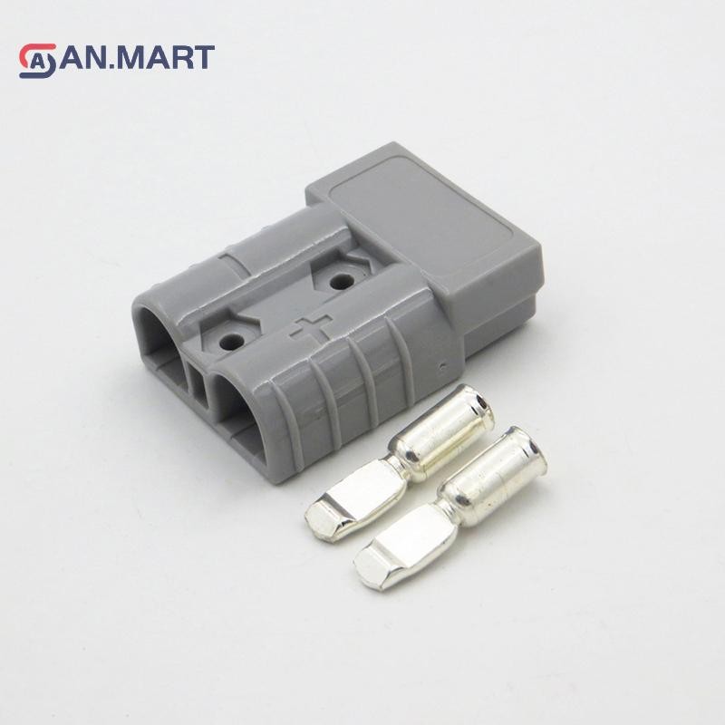 Bigdealssuper 1PC 600V 50 / 120A Bộ phích cắm nguồn Đầu nối nhanh với thiết bị đầu cuối chống bụi cho xe kéo Thuyền Caravan Kết nối siêu
