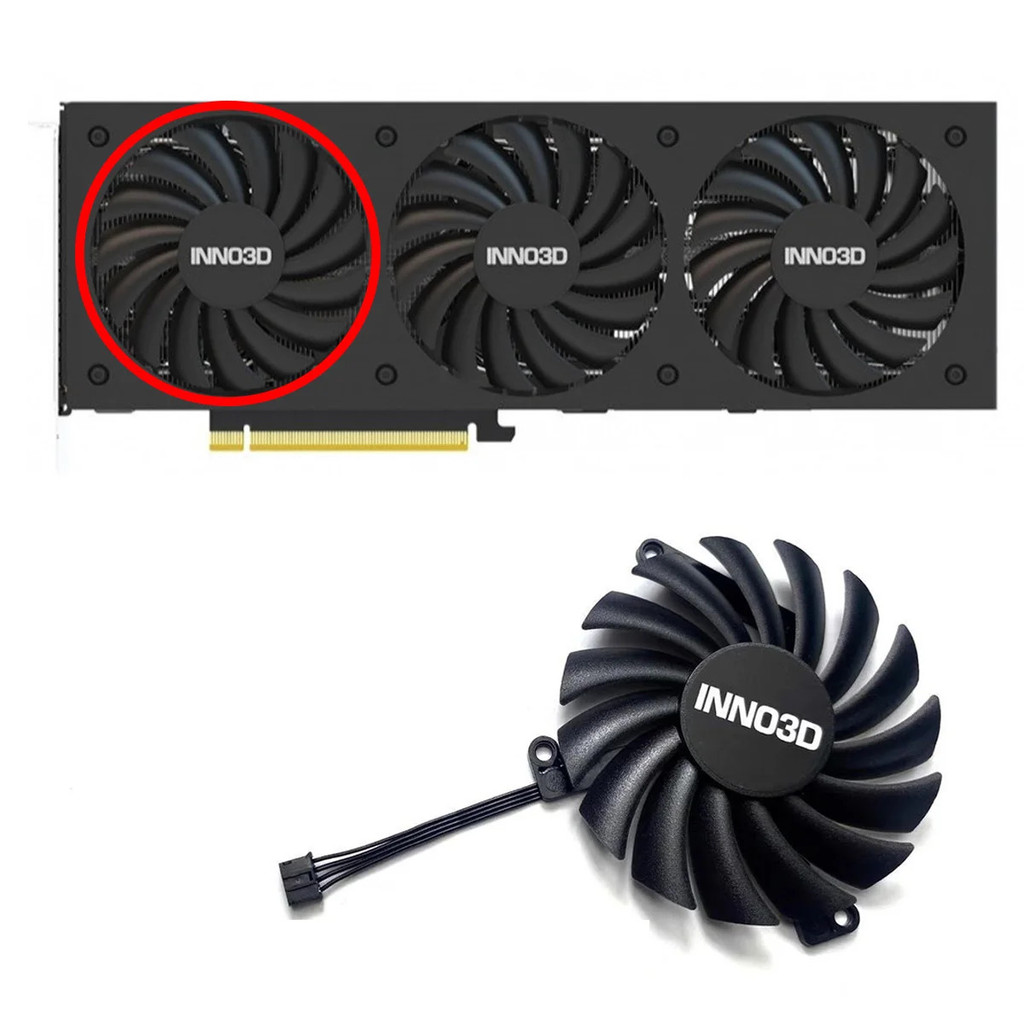 3 Chiếc CF-12910S DC 12V 0.35A RT 3080TI 3070TI gpu Quạt Cho Inno3D RTX 3080 3070 Ti X3 OC Quạt card Đồ Họa