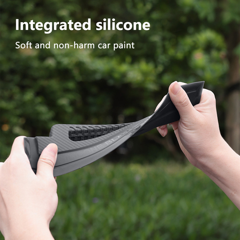 SEAMETAL Chống Trầy Xước Silicon Mềm Rửa Xe Khăn Lau Tiện Dụng Squeegee Nước Cửa Sổ Lau Sấy Dao Cạo Có Tay Cầm