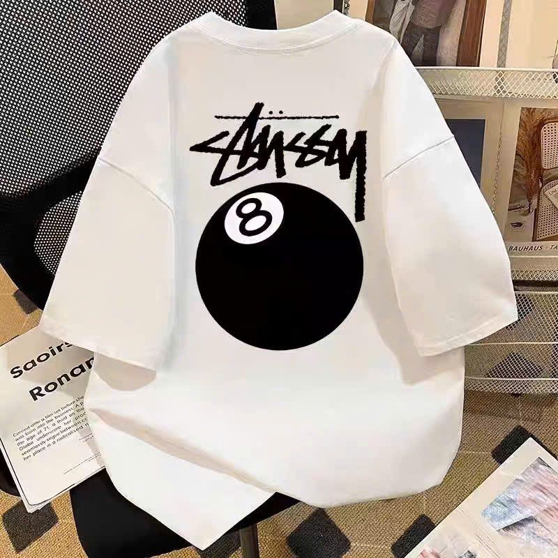 Áo phông unisex tay lỡ chất thoáng mát, form rộng, cổ tròn style ullzang cho nam nữ COTTON  SU