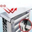 Vỏ điều hòa WANYEDI, Bảo vệ điều hòa chống bụi, Túi vệ sinh chống tuyết 46x95CM