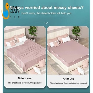 Kẹp cố định ga trải giường chống trượt - Kẹp bọc chăn đa chức năng cho nệm