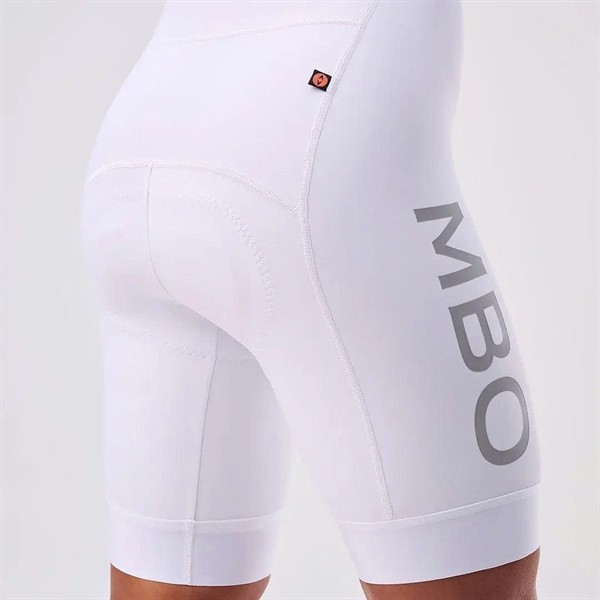 T315 - Quần Đạp Xe MBO Nữ Bib Short White