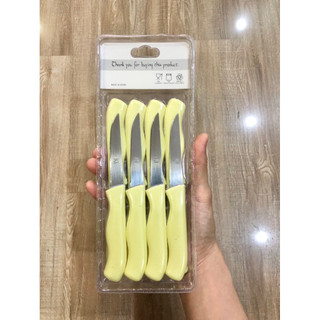 chuyên sỉ - Set 6 - 12 Dao Gọt Trái Cây, Tỉa Rau Củ - Siêu Bén, Gọn Nhẹ, Tiện Dụng