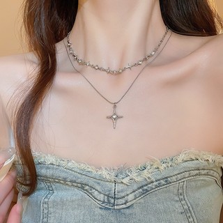 Vòng cổ kim cương ngôi sao, thiết kế hiện đại, phù hợp cho phụ nữ