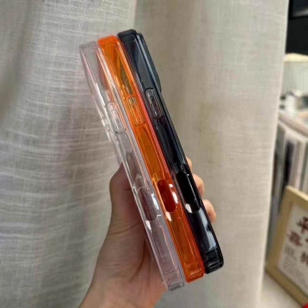 Ốp điện thoại sạc không dây trong suốt cho IPhone 17 Pro Max 17 Pro Vỏ bảo vệ chống sốc