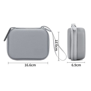 Túi đựng máy ảnh OIWLSAX321, Túi đựng PU chống sốc, Di động có dây đeo cổ tay Túi xách chống nước cho phụ kiện máy ảnh phiên bản tiêu chuẩn DJI Osmo Nano
