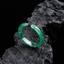 Nhẫn Móng Vuốt Mèo Ngọc Nữ - Blue Water Ice Jade 3D Khắc - Nhiều Kích Cỡ - Ngọc Tự Nhiên Được Chứng Nhận - Thời Trang Dễ Thương
