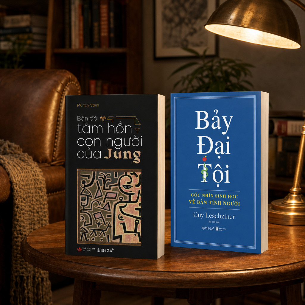 Sách - Lẻ/Combo: Bản Đồ Tâm Hồn Con Người Của Jung + Bảy Đại Tội (Omega+)