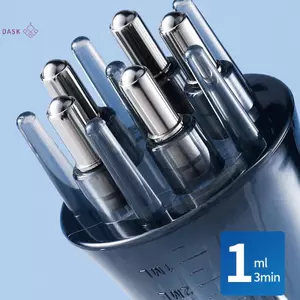 DASK Dụng cụ thoa tinh chất lên da đầu dạng lỏng, máy massage mini cầm tay, chăm sóc da đầu chống rụng tóc
