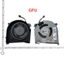 IiLaptop CPU GPU quạt làm mát cho HP OMEN Air 15-dh0161TX 15-DH TPN-C143 L64445-001 ND8CC01 -18L04 -18L05-18L06-18L07 DC12V *