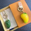 Móc khóa Mango cổ điển cổ điển Mặt dây chuyền túi hợp thời trang độc đáo