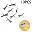 PNPIA- 10 Chiếc 4cm Bla Kim Loại Tóc Có Đầu Mùa Xuân Cá Sấu Kẹp Cho Handmade DIY Cơ Bản Đa Năng Kẹp Tóc Sáng Tạo Mũ