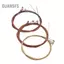 Guansfs 3 Bộ 6 Dây Đàn Guitar Acoustic Lõi Thép Không Gỉ Thay Thế Dự Phòng Cho Dân Gian