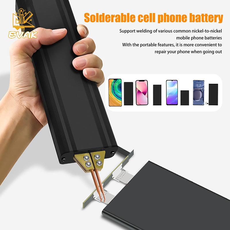 Alittlesetrtu cầm tay cầm tay 18650 Pin Lithium Spot Máy hàn Mini VN