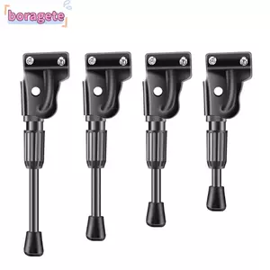 BORAGETE Xe Đạp Trẻ Em Chân Đế Xe Đạp Phần Đen Bên Chân Chân Xe Đạp Đường Bộ Gấp