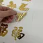 Mạ Vàng Cung Hoàng Đạo Chuyển Miếng Dán UV Pha Lê Nhãn Rách Phim Để Lại Hình Tự Dính Cốc Nước Điện Thoại Di Động Máy Tính Bảng Chống Thấm Nước Miếng Dán 26.6.12