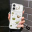 Ốp Lưng Cho IPhone 17 15 16 13 12 11 14 Pro Max 16 15 Plus 17Air Vỏ bọc mờ siêu mỏng hình cây dừa mùa hè