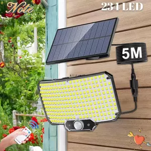 Đèn NOTE1, 3 chế độ Đèn tường từ xa LED 234, Đèn pha LED chống nước siêu sáng bền bỉ cho nhà để xe sân vườn