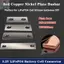 Thanh nối pin GILL, Đầu nối thanh xe buýt M6 phẳng, Đầu nối pin đồng mạ niken Lifepo4 Cell Lithium