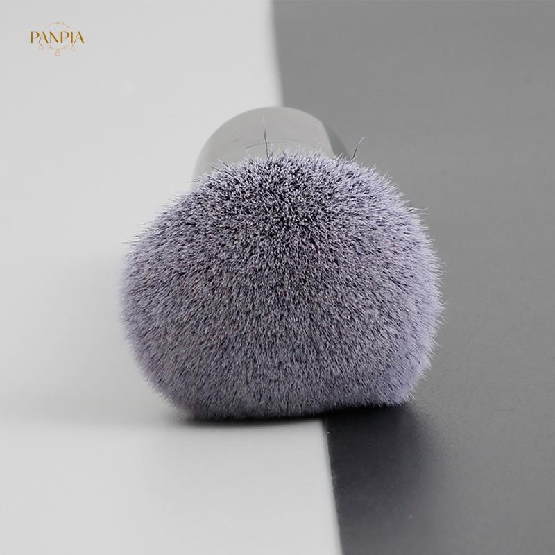 PNPIA- Bàn chải phấn tay cầm tròn chuyên nghiệp Bàn chải trang điểm Fluffy Soft Foundation Blush Brush Mỹ phẩm làm đẹp Quà tặng nữ