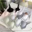 Áo ngực mỏng NICOLOO, Áo ngực Cotton màu trơn thoáng khí, liền mạch không có vòng thép Thoải mái khi mặc áo Vest thể thao