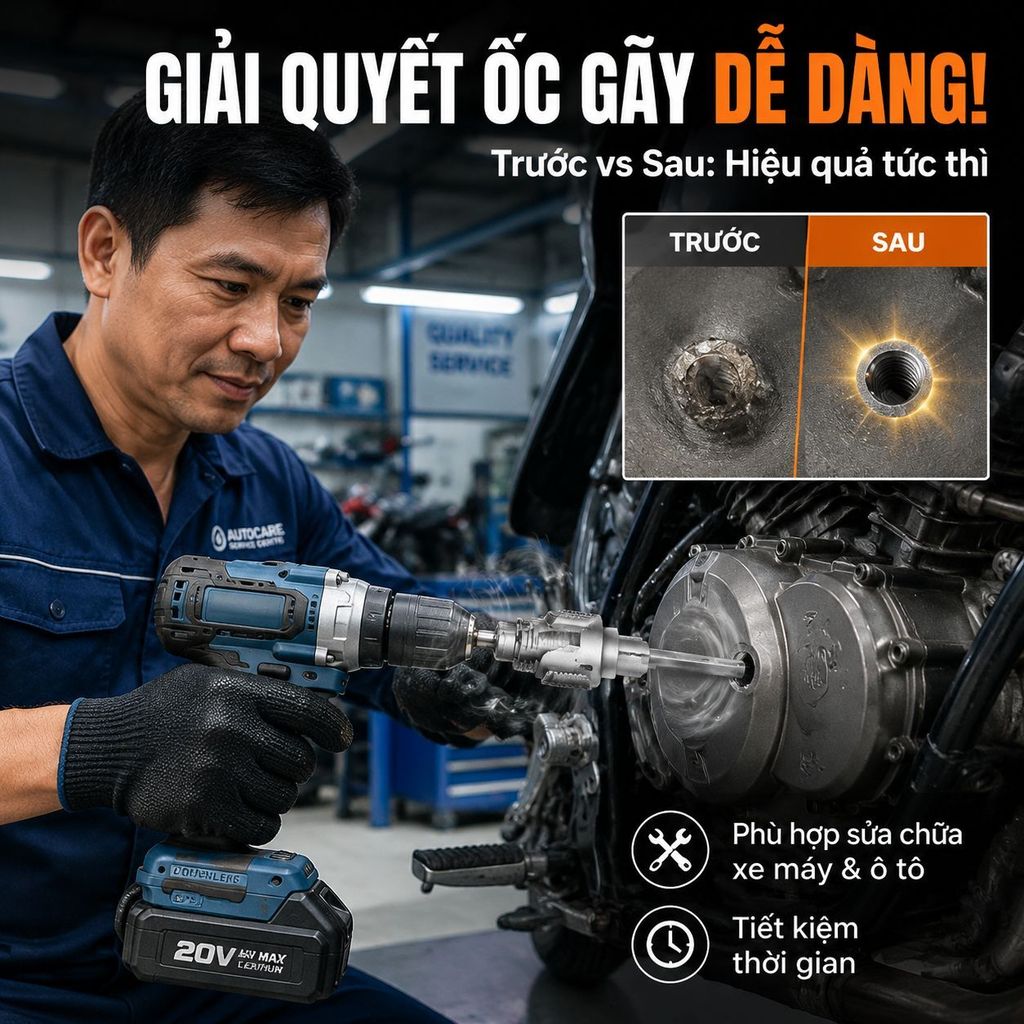 ⚡Ship Nhanh⚡Mũi khoan taro một thể chính xác trong ngoài | Khoan ren nội ngoại tinh vi | Bộ dụng cụ khoan lỗ ren đa năng