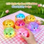 1 ~ 4 Chiếc Hạt LED Ngẫu Nhiên Bao Bun Bóp Đồ Chơi Với Máy Hấp Di Động Bật Sáng Squishy Fidget Cho Du Lịch Đi Lại Giảm Căng Thẳng
