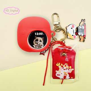 Ốp Tai Nghe Cho Edifier JoyBuds Tai Nghe Vỏ Silicon Tai Nghe Chống Sốc Chống Thấm Nước Mềm Bảo Vệ Tai Nghe Bao withe Mặt Dây Chuyền