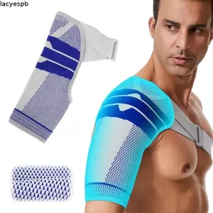 Nẹp hỗ trợ vai LACYES, Tay nén thấm mồ hôi thoáng khí, Bảo vệ vai Thiết kế ổn định Bộ ổn định vai có thể điều chỉnh chống trượt Thể dục