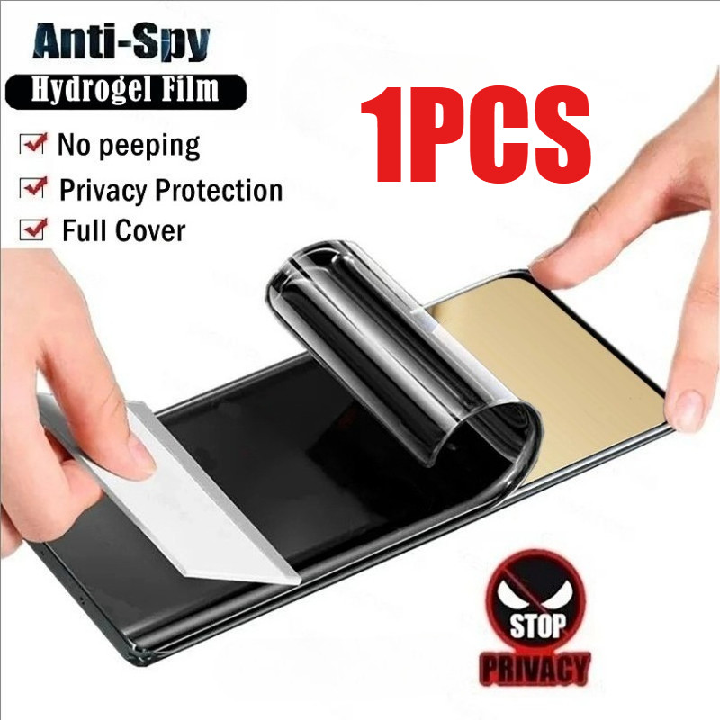 Bảo vệ màn hình không cần mở khóa vân tay cho Infinix GT Note Hot 50 10 20 30 50i 70 Pro Plus 4G 5G VIP Bảo vệ màn hình điện thoại riêng tư và phim ống kính linh hoạt siêu mỏng