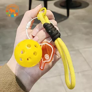 CANAMEK Sáng Tạo Pileball Móc Khóa Dành Cho Người Yêu Thể Thao Túi Ví Chìa Khóa Ô Tô Mặt Dây Chuyền Dễ Thương Vui Nhộn Pileball Móc Khóa Quà Tặng CSF