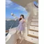 Đầm dệt kim phong cách nhẹ nhàng kiểu Pháp mùa hè Phong cách mới Rỗng eo hẹp eo mỏng hơn trông tinh khiết Váy xếp ly phong cách mong muốn