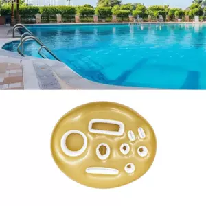 Khay bể bơi nổi 70 x 50 cm với 9 phần dành cho đồ uống và đồ ăn nhẹ