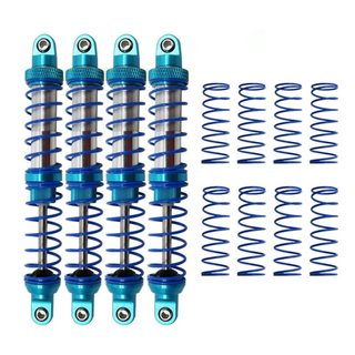 🔥Phuộc Giảm Sóc phụ kiện xe rc Phuộc Nhún R RC1 / 10 Leo Núi Xe Kim Loại Giảm Chấn Thủy Lực Hai Tầng Lò Xo Giảm Chấn TRX4 SCX10 90046