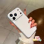 Ốp Điện Thoại Da PU Trắng Thanh Lịch Cho Huawei Nova 15 14 Lite 13 12 11 SE Ultra 10 Pura 80 Art Pro Plus Business Back Cover